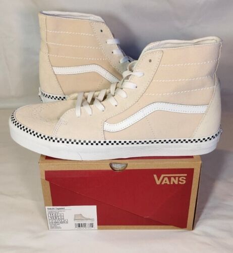Vans Sk8-Hi | Mens Size 11.5 | Checkerboard Turtledove Tapered NEW In Box
