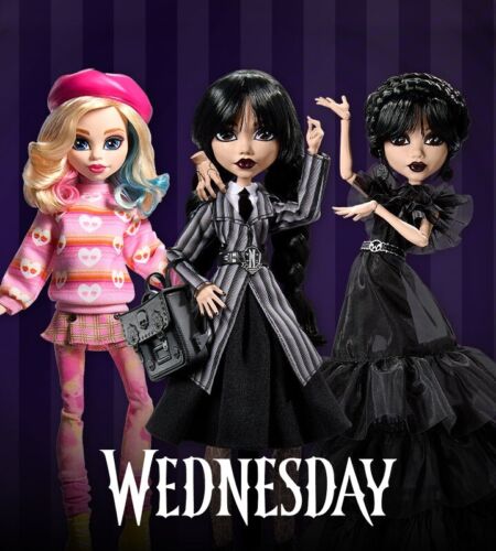 Monster High x Rave'N Dance Wednesday Doll | Addams Family Nevermore Academy 🔥