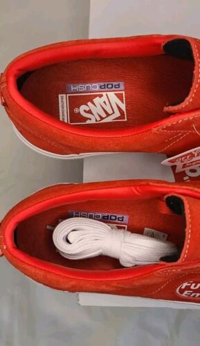 Supreme Γ Vans Sid 2024 RED | Mens Size 11.5 | "Fuck Em!" NIB Ships FAST! π₯