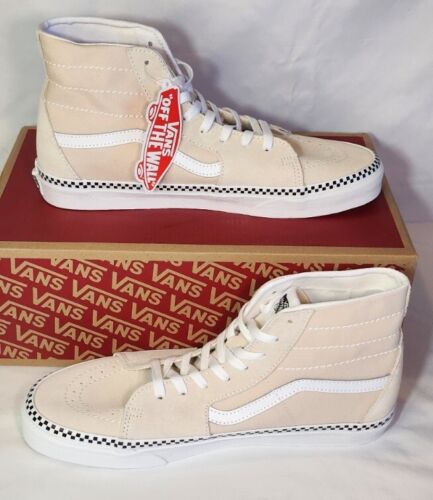 Vans Sk8-Hi | Mens Size 11.5 | Checkerboard Turtledove Tapered NEW In Box