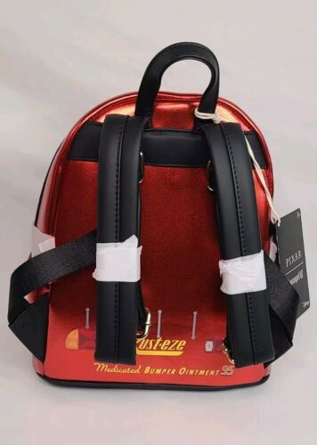 Loungefly Disney Pixar Cars Lightning McQueen Mini Backpack RARE! Ships FAST!!!