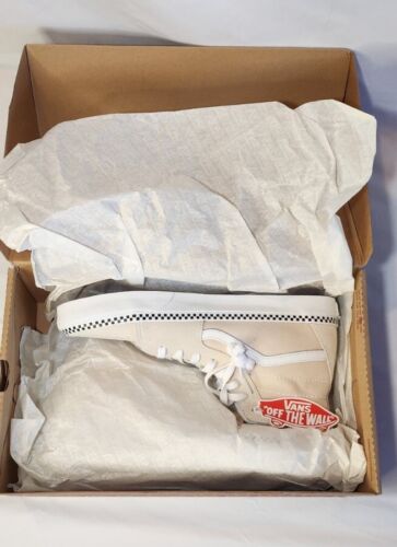 Vans Sk8-Hi | Mens Size 11.5 | Checkerboard Turtledove Tapered NEW In Box