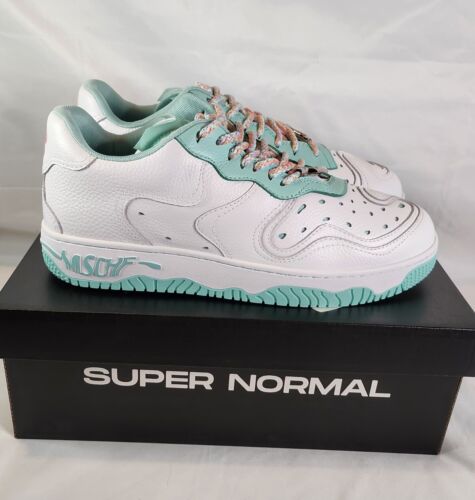 MSCHF Super Normal 2 Mint Mens Size 12 Coke White Green Blue University Red NEW!
