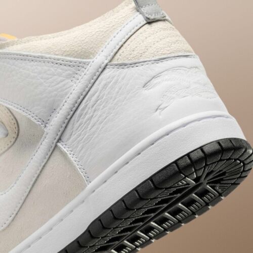AntiHero x Nike SB Dunk High Pro | Mens Size 12 | White Cream Grey Black Crackle