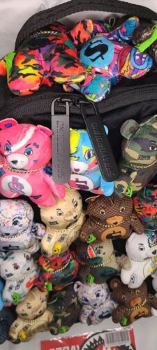 Sprayground Pack Of Real Plush Bears Runway Piece Backpack 40+ Bears SUPER RARE!