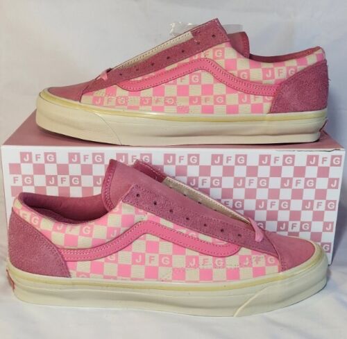 JFG Joe FreshGoods x VANS OG Style 36 Lx Pink Honeymoon Mens Size 12 Old Skool