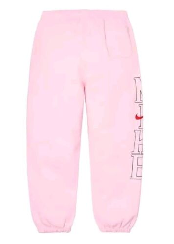 Supreme x Nike Sweatpants Light Pink | Size LARGE | NWT Nigo Jordan Streetwear