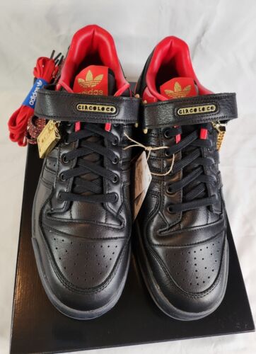 Adidas Circoloco Forum Low Limited Edition BLACK & RED MENS 12