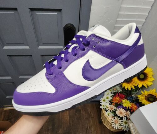 Nike Dunk Low By You Court Purple | Mens Size 12 | Nike ID White Black Blueberry