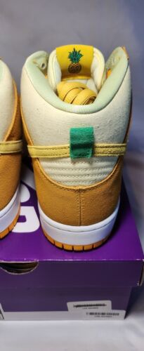 Nike SB Dunk High Pro Fruity Pack - Pineapple | Mens Size 12 | University Gold
