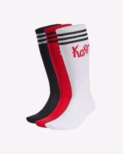 Adidas x Korn Socks | SIZE XL | 3 Pack Limited Edition 30 Year Anniversary🔥