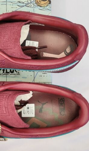 Puma x One Piece Suede 'SHANKS' | MENS SIZE 11.5 | Anime Manga Team Red NEW