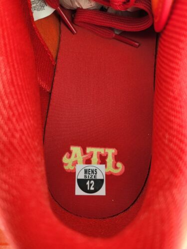 Nike Dunk Low ATL Atlanta | Mens Size 12 | University Red Bright Crimson HOT🔥