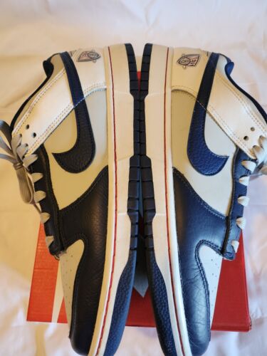Nike Dunk Low Retro EMB x NBA 75th Anniversary x Brooklyn Nets Mens Size 12 USED