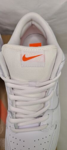 Nike SB Dunk Low Pro ISO Triple White | Mens Sz 12 | Orange Label NeW Skate Shoe