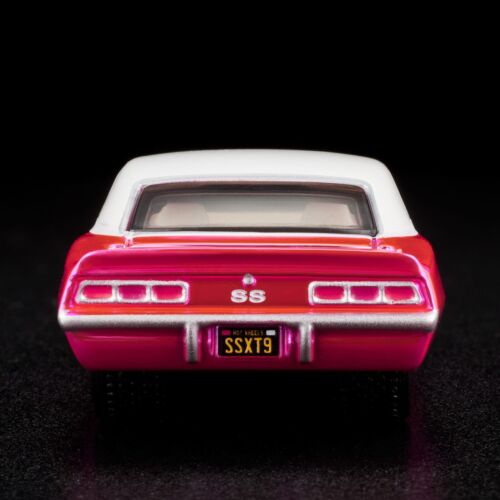 RLC Hot Wheels Collectors 1969 Chevy Camaro Pink SS Opening Hood RLC Exclusive!
