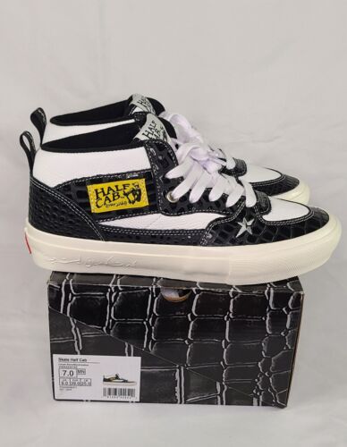 Vans x Carpet Company Skate Half Cab | Mens Sz 7 / Womens Sz 8.5| Black Croc 🔥