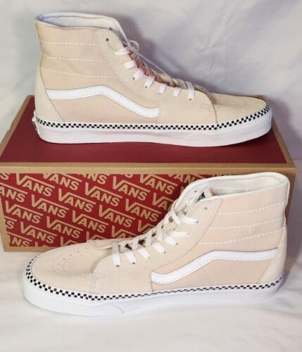 Vans Sk8-Hi | Mens Size 11.5 | Checkerboard Turtledove Tapered NEW In Box