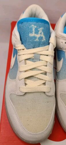 Nike Dunk Low "LA"Los Angeles Baltic Blue | Mens 6.5 / Womens Size 8 FLUFFY TOUNGE 🔥