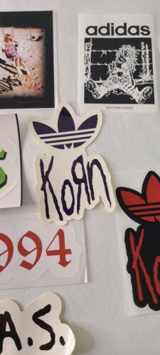 Korn x Adidas Sticker Pack From Every Collab - 12 Stickers - Super RARE! 🔥