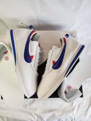 Nike x Clot Cortez SP Forrest Gump Size 12.5 Mens Red White Blue IN HAND