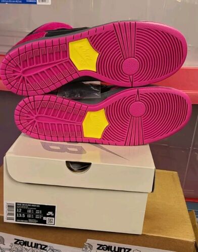 Nike SB Dunk High QS x RTJ | Mens Sz 12 | Run The Jewels Active Pink Blackš„