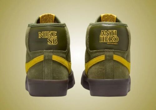 AntiHero x Nike SB Blazer QS | Mens Size 12 | Rough Green Skateboard Sneakers!🔥