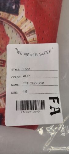 FA FuckingAwesome Time To Fu*k Shirt | SIZE LARGE | TTF AOP Button Up Adult 18+