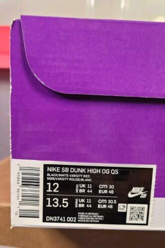 Supreme x Nike SB Dunk High OG | Mens 12 | Stormtrooper By Any Means Black NEW
