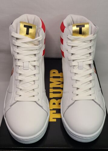 Donald Trump FIGHT FIGHT FIGHT High Top Sneakers | Size 13 | LIMITED To 5000 🔥