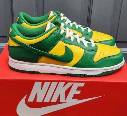Nike Dunk Low SP Brazil 2020/2024 Green Yellow | Mens Size 12 | ✅️ Ships FAST!