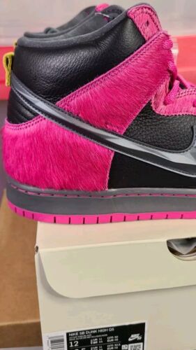 Nike SB Dunk High QS x RTJ | Mens Sz 12 | Run The Jewels Active Pink Blackš„