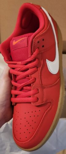 Nike SB Dunk Low Pro University Red Gum | Mens Size 11.5 | Ships FAST NEW 2024