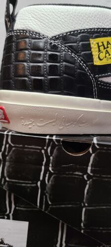 Vans x Carpet Company Skate Half Cab | Mens Sz 11 | Black Croc Embossed Leather