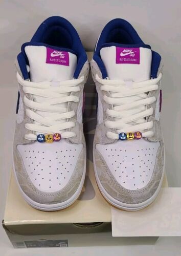 Nike SB Dunk Low PRM Rayssa Leal | Mens Sz 12 | Purple & Blue Swoosh Extra Laces