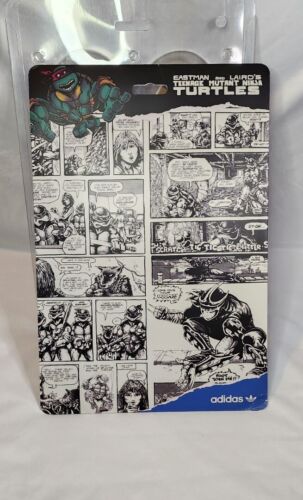 Adidas x TMNT Shell-Toe Sneakers | Mens US Size 12.5 | New with small defect HAS COMIC BOOK