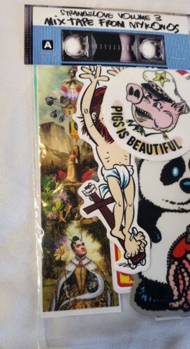 Strangelove Stickers Volume #3 Mixtape - Captain Spalding Panda Jesus Elf Pigs