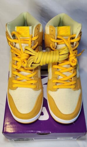 Nike SB Dunk High Pro Fruity Pack - Pineapple | Mens Size 12 | University Gold