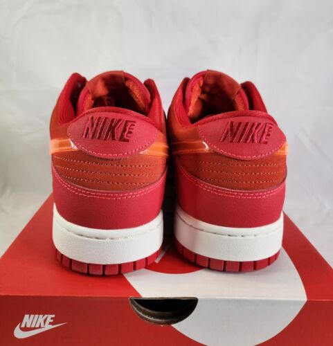 Nike Dunk Low ATL Atlanta | Mens Size 12 | University Red Bright Crimson HOT🔥