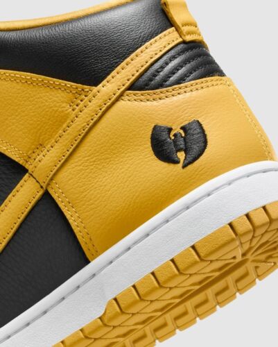 Nike Dunk High x Wu-Tang Clan | Mens Sz 13 | WUTANG FOREVER 2024 Black Yellow
