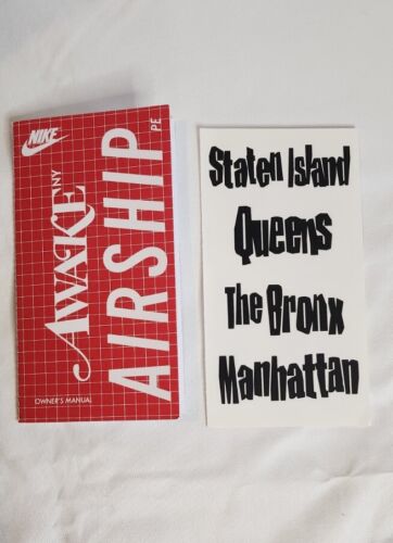 Awake NY x Jordan Air Ship PE SP | Mens 12 | University Red White Jordan Hangtag