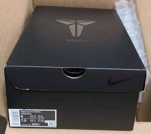 Nike Kobe 9 Elite Protro Hi Halo | Mens 6 / Womens 7.5 | Anti-Slip Grip Sneakers