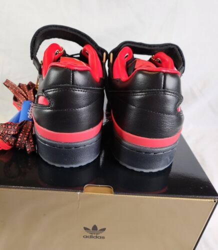 Adidas Circoloco Forum Low Limited Edition BLACK & RED MENS 12