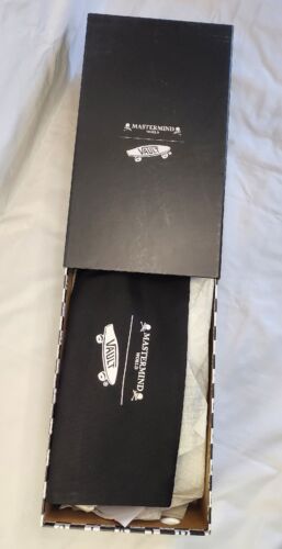 Vans Vault x Mastermind Old Skool Bolt VLT LX MENS SIZE 12 + Black Dustbag 🔥