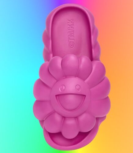 Takashi Murakami Ohana Full-Bloom Raspberry Rose | Mens 12 | Soft Pink Foam š„