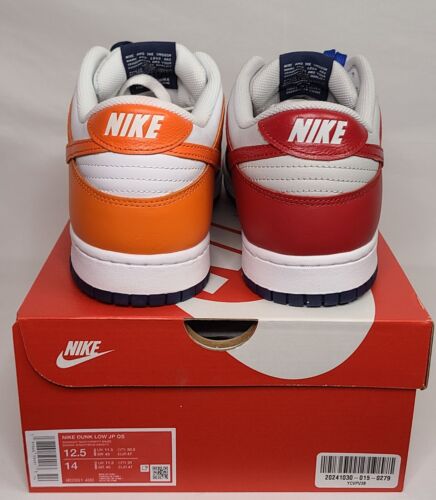 Nike Dunk Low CO.JP What The Dunk | Mens Size 12.5 | Navy Red Grey Orange P. Rod