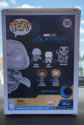 Funko Pop! Marvel: Moon Knight #1047 w/Protector NEW! Marvel Comics Superhero