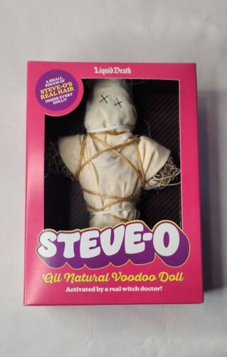 Liquid Death x Steve-O VooDoo Doll Actually Steveos Hair In This Doll Crazy Rare