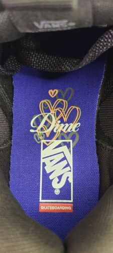 Vans x Dime Skate Mixxa By Una Farrar | Mens Sz 13 | Black Gum Checkerboard RARE
