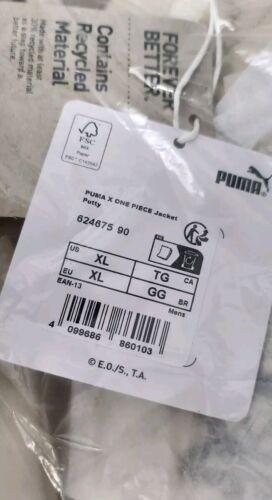 Puma x One Piece Luffy Varsity Jacket | Size XL | Gear 5 Straw Hat Crew Joy Boy